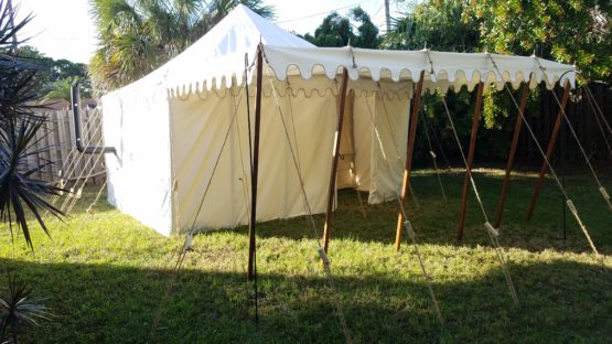 Square Marquee With Awning