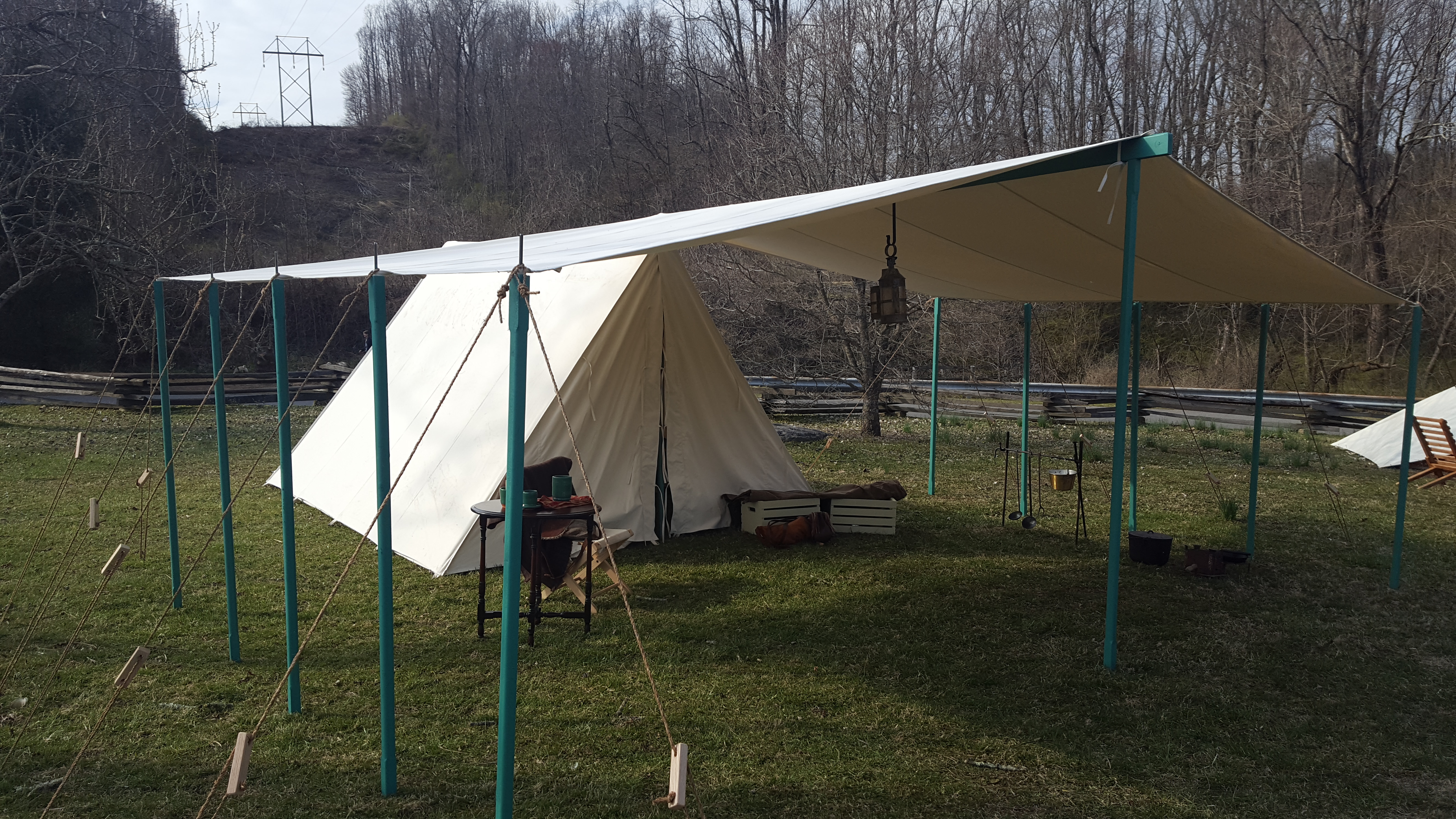 Awnings for Wall/Wedge Tents Tentsmiths