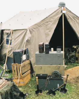 German Staff Tent