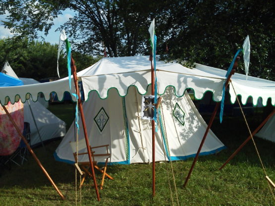 Medieval Wedge Tent