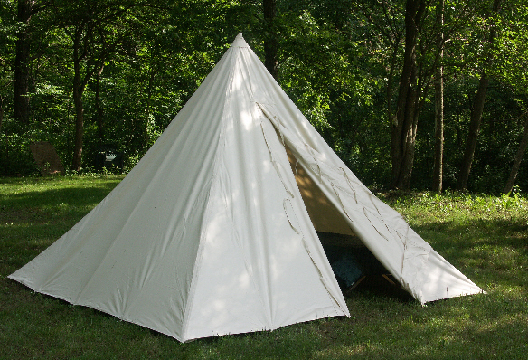 Historically Accurate Pyramid Tent Replica In Various Sizes - Diy Pyramid Tarp Tent