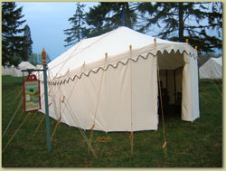 Raised End Marquee Tent