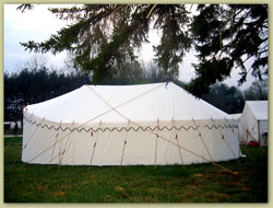 Raised End Marquee Tent