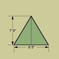 1812 US Wedge Tent