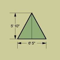 1812 US Wedge Tent