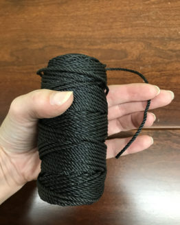 spool of black twine