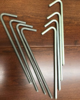 steel stakes