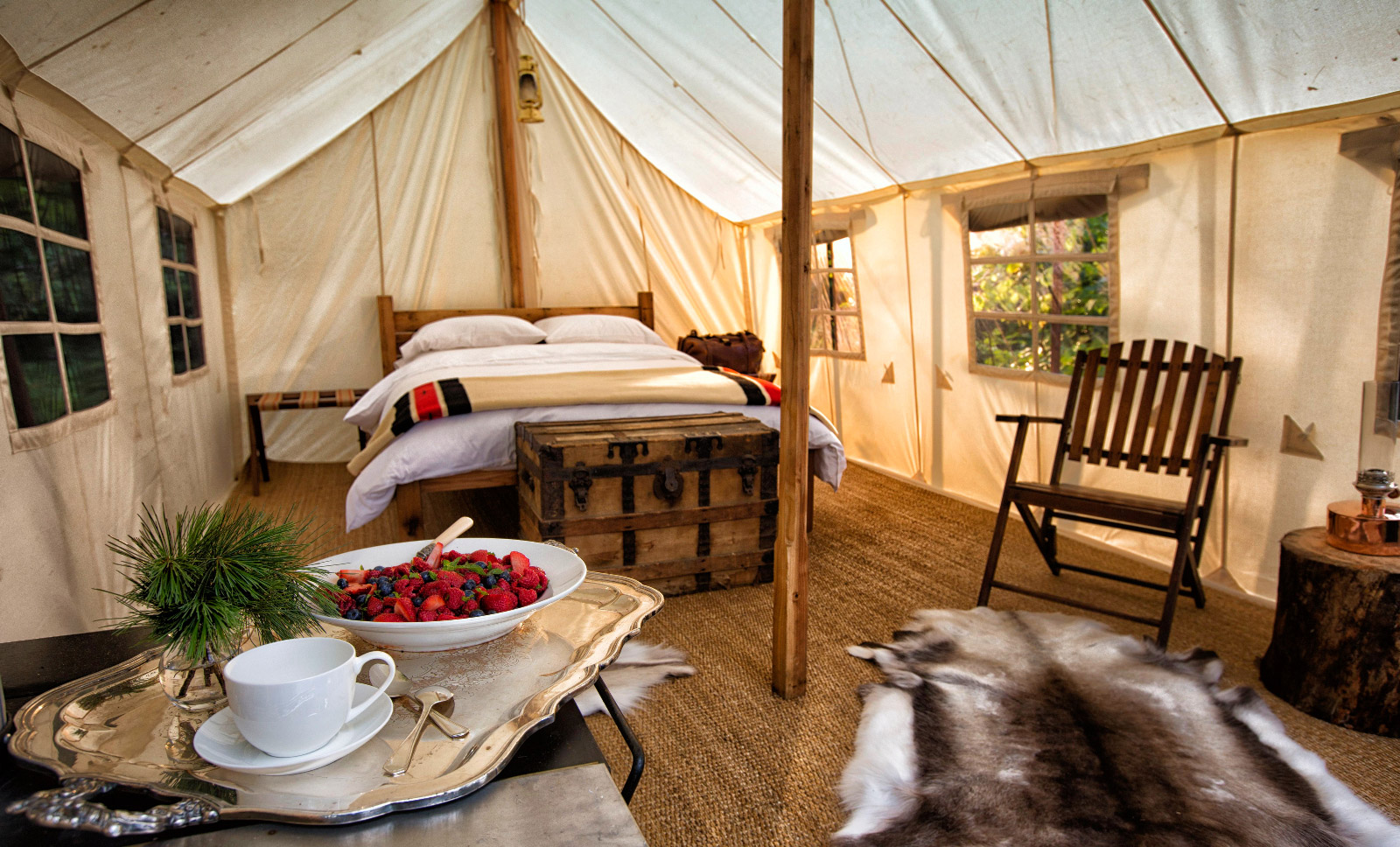 Wall Tent - Screen Windows - Tentsmiths
